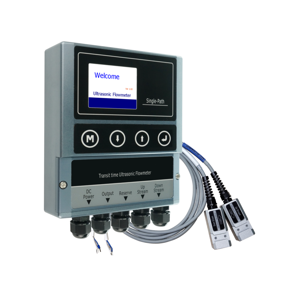 YF-C8 Premium Fixed Clamp-on Ultrasonic Flow Meter