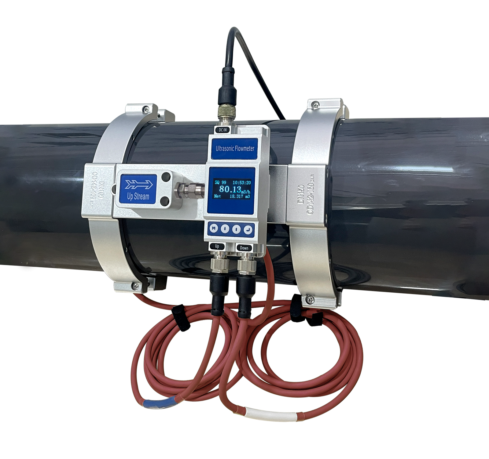 Ultrasonic Flow Meter YF-C3 DN125-DN250 - Image 2