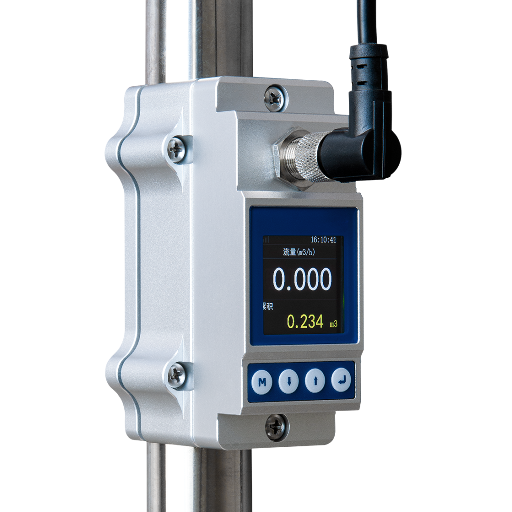 Compact Clamp-on Ultrasonic Flow Meter Model YF-C3M