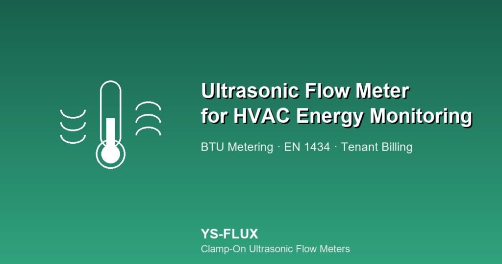 Ultrasonic Flow Meter for HVAC Energy Monitoring: A Complete Guide